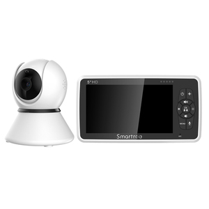 Caméra de surveillance pour bébé sans fil Smartree Made in China, vision nocturne, interphone bidirectionnel, 720P, 5.0 pouces - Product Image 1