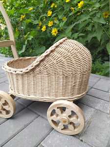 Youpin ECO — poussette de osier naturel, sacoche - Product Image 3