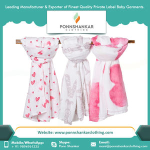 Personalized <b>Swaddle</b> <b>Blanket</b> Top Quality Organic Cotton New Design Muslin <b>Swaddle</b> <b>Blankets</b> - Product Image 6