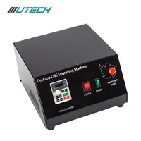 Routeur CNC Mini 4 axes largement utilisé pour la gravure, le travail du bois et la découpe de métal, Syntec Single Travel 290x380x60, pour la sculpture sur bois