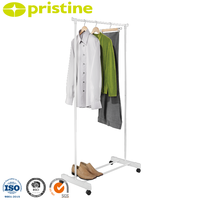 Porte-vêtements en métal au design minimaliste, portable et autoportant, pour chambre à coucher, salon, meubles de maison