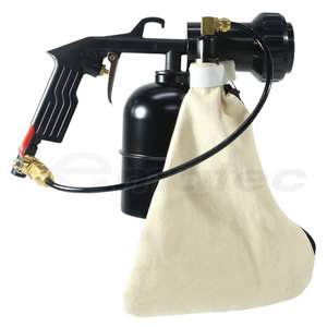 Pistola de Arenado Neumática Lematec de 750cc, Aluminio, Entrada de 1/4, Kit de Reciclaje de Vacío con 4 Boquillas para Herramientas Neumáticas - Product Image 3