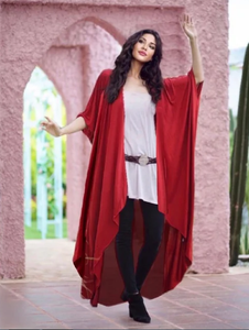 Robe longue style bohémien pour femmes, tenue de plage décontractée, élégante, Kimono, grande taille, vêtement d'été, collection - Product Image 4