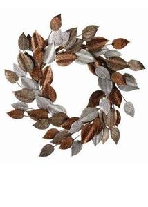 Metal <b>Wall</b> <b>Flower</b> Wreath Hanging for Home <b>Decor</b> - Product Image 6