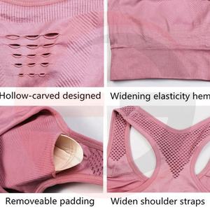 Soutien-gorge de sport à bretelles pour femmes, séchage rapide, sans couture, sur mesure, pour course à pied, Yoga, en vrac, vente possible, - Product Image 6