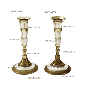 Bougeoir en laiton et vadrouille de conception unique Bougeoir de table de taille et de forme personnalisées à un prix abordable - Product Image 4