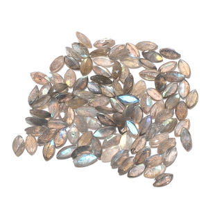 Wholesale Best Quality 4X8MM Marquise Cut Natural Labradorite Polished Loose Jewelry Making Stone - Product Image 1