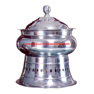 Plats à hacher ronds pour mariage indien, vaisselle en métal personnalisé, meilleures ventes et de haute qualité fait à la main - Product Image 2