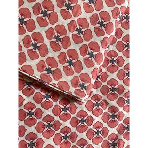 Tela con estampado de bloques a mano de algodón indio, ropa de mujer, costura, cortinas para correr, ropa de dormir, Saris, decoración del hogar, zapatos de punto para bodas - Product Image 5