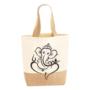 Bolsas DE LA COMPRA Bolsas de mano Impresión de moda bolsas de yute fabricadas en India Bengala Occidental - Product Image 6