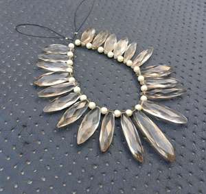 Gema de cuarzo ahumado Natural, 21 piezas, facetadas, forma de marquesa, cuentas para fabricación de joyas, piedra Popular marrón 2020 - Product Image 4