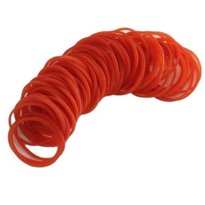 Élastiques en caoutchouc naturel pur à 100 %, couleur rouge, pour usage domestique, taille personnalisable, emballage provenant de l'usine du Vietnam 2026 - Product Image 1