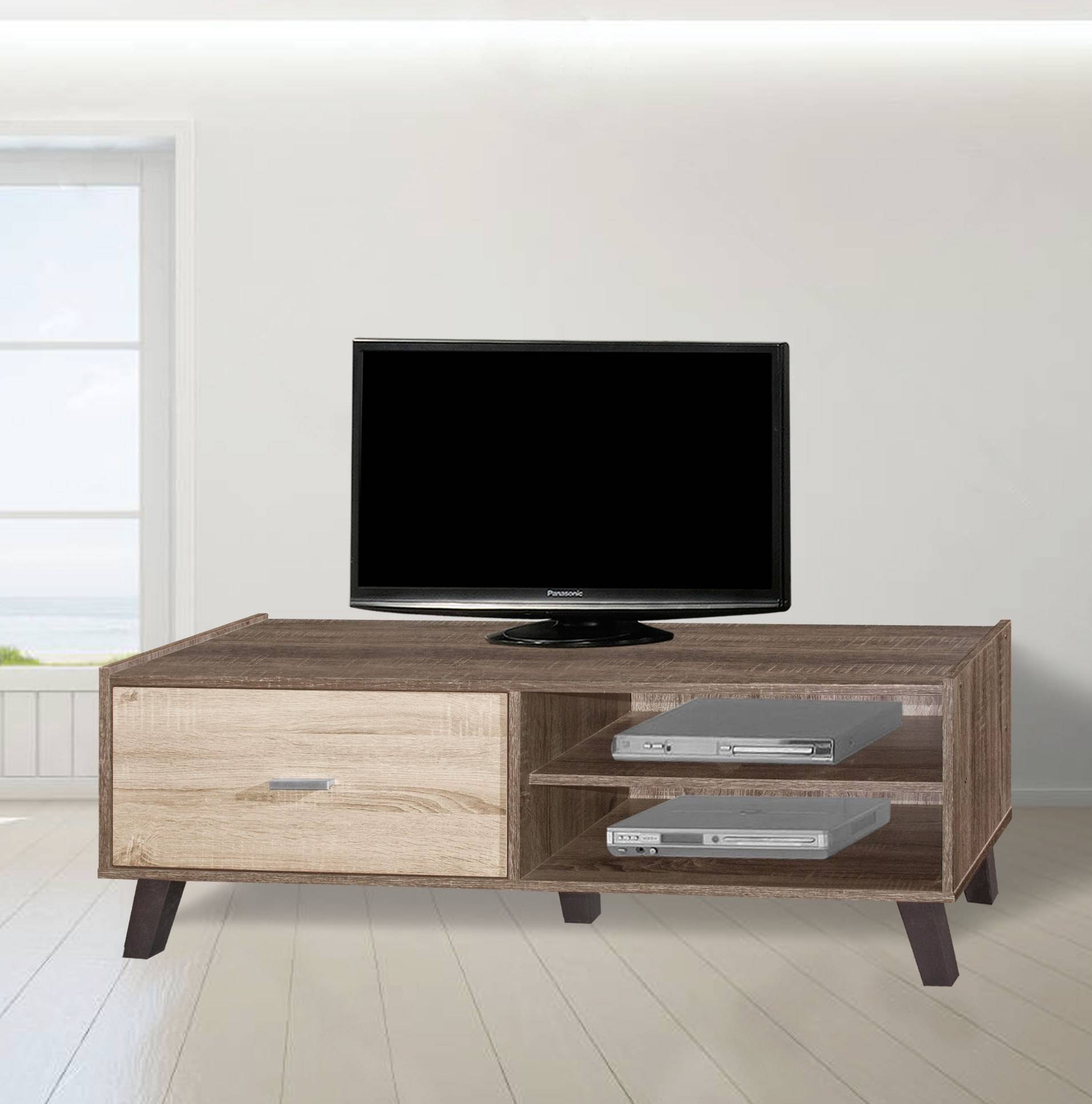 ไม้โอ๊คสีเข้ม &amp; โซคานาโอ๊คอ่อน