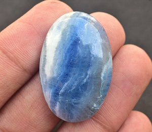 Scheelite Cabochon พลอยสีฟ้าแบบตุรกี,พลอยสีฟ้าคุณภาพสูงลายลูกไม้สีฟ้า Rhodochrosite - Product Image 6