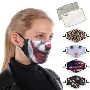 Fast delivery custom logo brand reusable washable <b>men</b> women adult kids size mix color cotton polyester facemask - Product Image 2