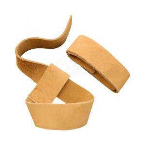 Correas de cuero cómodas de alta calidad para gimnasio, correas de cuero para levantamiento de pesas - Product Image 5