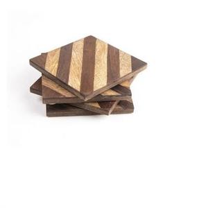 Posavasos de piedra de madera duraderos, decoración segura, alfombrilla redonda resistente al calor para bebidas, Mesa para el hogar, almohadilla para taza de té y café - Product Image 5