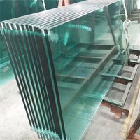 Fournisseur de feuilles de verre trempé biseauté transparent incassable sur mesure pour fenêtres coulissantes de maisons et bureaux à cadre en aluminium et PVC