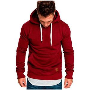 Sudadera con Capucha Corta y Económica, Mezcla de Algodón de Alta Calidad, Sudadera Lisa con Capucha para Hombre, Sudadera con Capucha Personalizada con Logotipo - Product Image 4