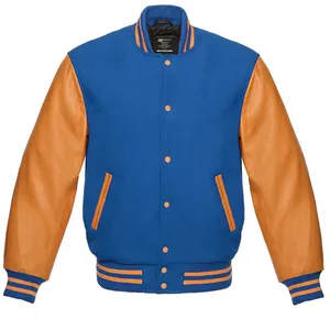 แจ็คเก็ตเบสบอลผ้าวูลคุณภาพสูง สไตล์วินเทจ ระบายอากาศ กันแดด สำหรับทีมซอฟต์บอลหญิง  รับสกรีนโลโก้ตามแบบ - Product Image 4