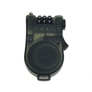 Yh9909 Cáp kết hợp 3 chữ số có thể thu vào dây khóa bảo mật cao danh mục sản phẩm - Product Image 6