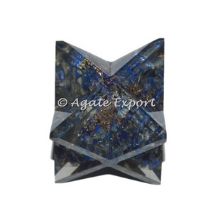 Cristales de Gema Natural personalizados, curación, 7 Chakras, stonesorgonita, lapislázuli, estrella de David - Product Image 2