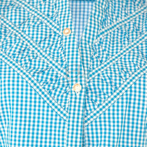 Mens Traditional Bavarian Trachten Checked Shirt Cotton Plaid <b>Long</b> <b>Sleeve</b> Oktoberfest Shirt - Product Image 5