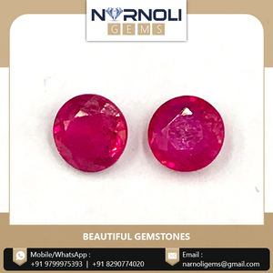 Gemas de rubí de corte ovalado Natural, gran oferta - Product Image 6