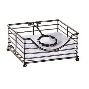 Iron Black Color <b>Tissue</b> Box <b>Wedding</b> Decorations Table Top Iron <b>Tissue</b> Holder Napkin Holder At Bestest Price - Product Image 4