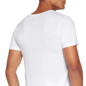OEM Sservice Hot sell <b>white</b> men t-shirt cotton man t shirt for Yoga men <b>tee</b> shirts with top branded Fabrics used - Product Image 3