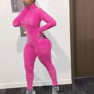 Traje sexy de una pieza para mujer, mono ajustado para invierno, novedad de 2021 - Product Image 4