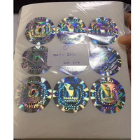 Label Keamanan Holografik 3D Cetak Kustom Desain Gratis Stiker Hologram Laser Cetak Kustom