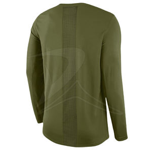 เสื้อยืดแขนสั้นผู้ชาย โพลีเอสเตอร์/คอตตอน ระบายอากาศได้ดี เป็นมิตรกับสิ่งแวดล้อม เหมาะสำหรับเล่นกีฬาและพักผ่อนในฤดูร้อน รับสกรีนโลโก้ ผ้าถักเนื้อนุ่ม - Product Image 2