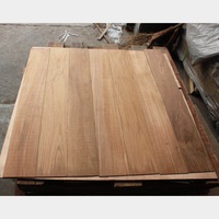 Placage en bois de teck naturel de Birmanie Placage de sol de qualité supérieure