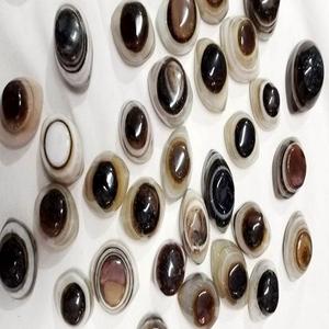Vente en gros Shiva Eye Shiva Eye Agate Sulemani Pierre semi-précieuse naturelle Cristal pour les yeux pour l'artisanat de guérison en vente - Product Image 3