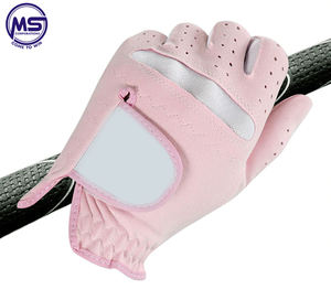 ใหม่พรีเมี่ยมที่กำหนดเองขวา/ซ้ายมือกอล์ฟหนังสีดำสีขาวการปรับแต่งแหล่งกำเนิดวัสดุ - Product Image 6