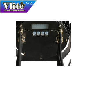 Projecteur LED COB Zoom RGBW 4-en-1 200W IP65 avec angle de faisceau de 10 à 60 degrés, contrôle DMX512, gradation linéaire de 0 à 100% - Product Image 6