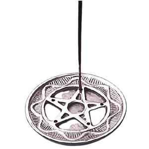 เตาเผากำยานรูปดาวทรงกลมทำมือจากอะลูมิเนียม Kalavastu พร้อมที่รองรับเถ้าธูป สำหรับอโรมาเธอราพี ใช้ได้ทุกฤดู - Product Image 3