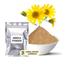 100% Organique Meilleure Qualité Arnica Fleur Extrait Poudre Naturel Indien Herbe Brun Couleur Liquide Forme Sauvage Fabriqué OEM