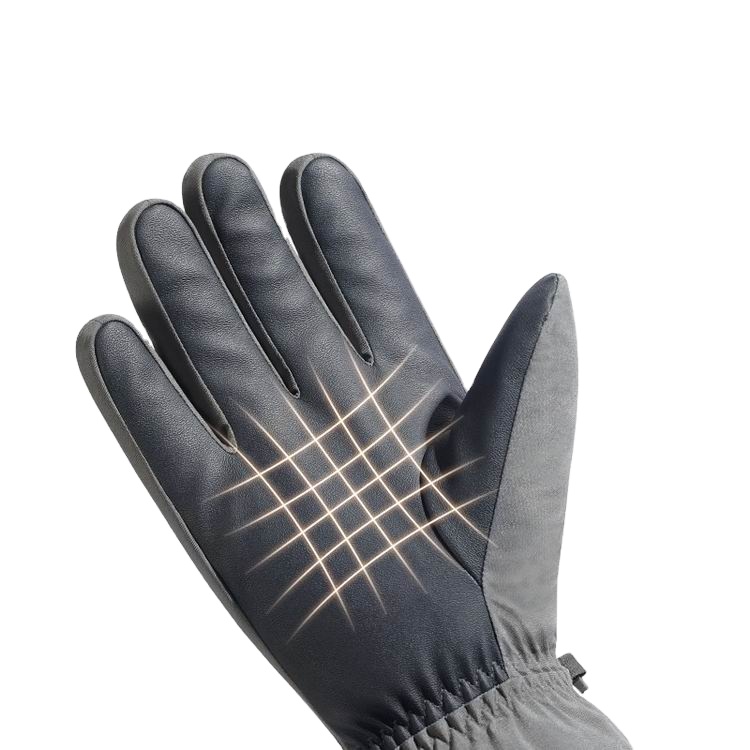 Зимние лыжи с бархатной утолщенной ладонью, противоскользящие вязаные запястья, ветрозащитные теплые женские сенсорные экраны