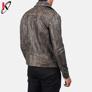 Vente en gros 2025 Nouvel An Collection Veste tactique en cuir PU d'hiver pour hommes à la mode pour les manteaux d'automne - Product Image 5