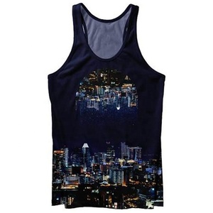 Camiseta sin mangas de sublimación para hombre, top transpirable - Product Image 2