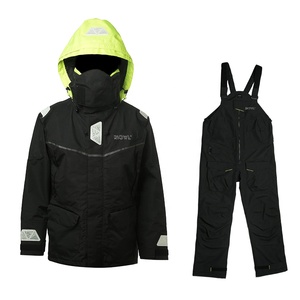Offre spéciale <span class=keywords><strong>veste</strong></span> <span class=keywords><strong>imperméable</strong></span> et pantalon à bretelles en mer pour hommes manteau de <span class=keywords><strong>voile</strong></span> équipement de mauvais temps - Product Image 1
