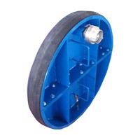 Bouchon de test gonflable Plugline à âme métallique, taille unique, DN200-DN1000, pour canalisations d'eau et d'égouts, en NBR/EPDM, pression 6 bars, norme EN