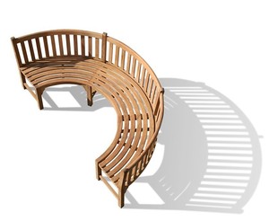 Juego de mesa y banco de parque antiguo, muebles de comedor - Product Image 3