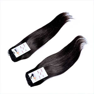 พรีเมี่ยมเกรดขายส่งเวอร์จินมนุษย์ต่อผมตรงทอผ้ารวมกลุ่ม,บราซิลดิบหนังกำพร้าชิดผู้ขายผม - Product Image 2