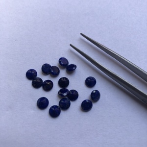 Piedras Preciosas Sueltas Redondas Facetadas de Lapislázuli Natural de 2.5mm, Gemas al por Mayor del Fabricante a Precio de Fábrica, Compre en Línea Ahora en Oferta - Product Image 1