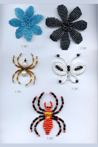 Customized Floral & Animal Figures Beaded ,zardozi Embroidery Style Patches for <b>Art</b> and Crafts in Your Styles - Product Image 5