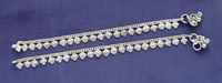 Bracelets de cheville fins en argent sterling pour un style élégant