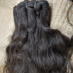 Extensions de cheveux indiens non traités de temple vierge naturel de meilleure qualité, style de vague naturelle ondulée profonde à Chennai - Product Image 1